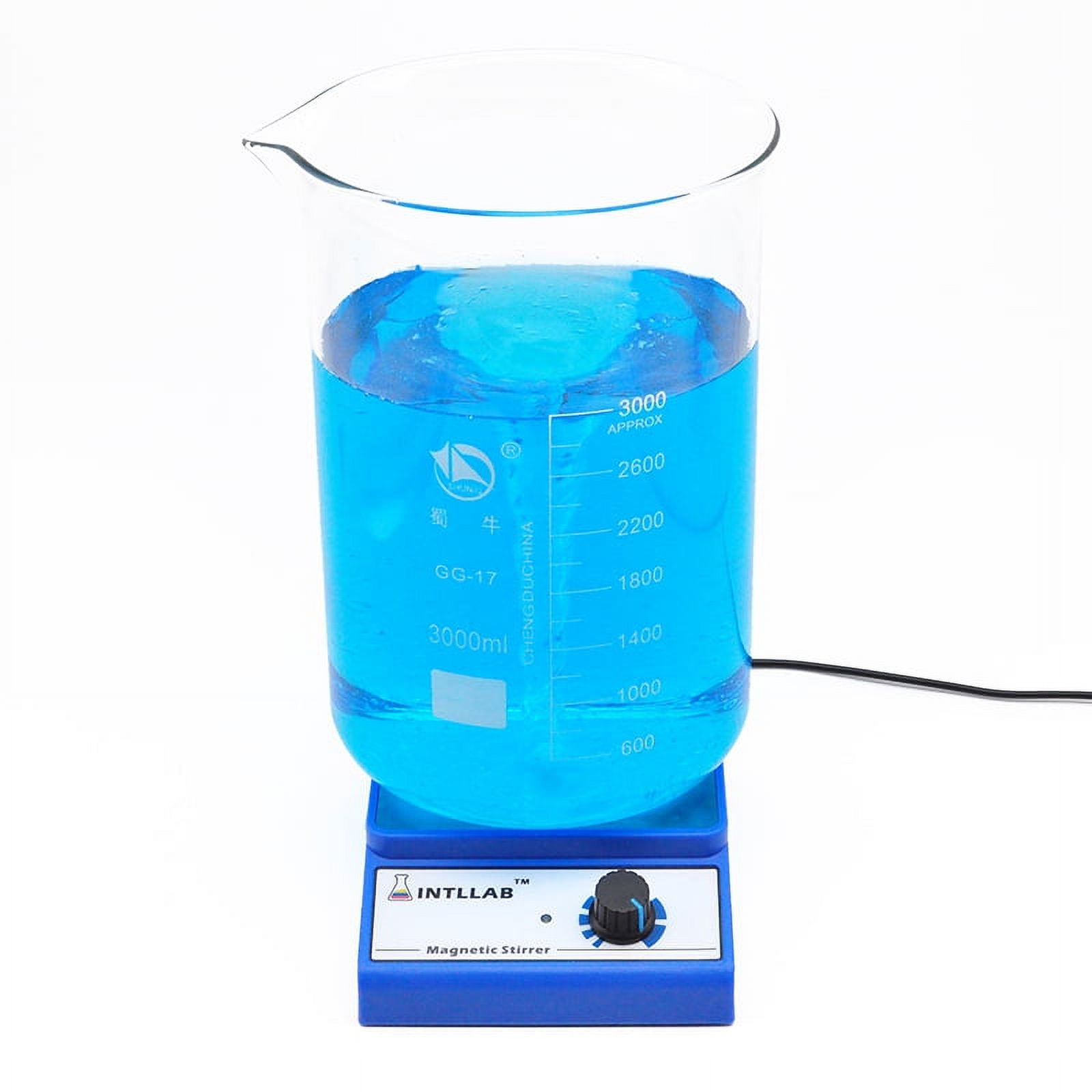 Portable Laboratory Magnetic Stirrer Mixer with Cross Type Stir Bar Max.  Stirring Capacity 50ml Batteries Operated Experiment Equipments 