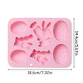 thumbnail image 2 of 3D Rabbit Egg Basket Silicone Mold,Easter Candy Mold,Easter Silicone Mold,Chocolate Mould Wax Melt Tray,Easter Mold,for DIY Gummies Jello Ice Cube Jelly Chocolate Candy Cakes Decorations,Pink,1PC, 2 of 8