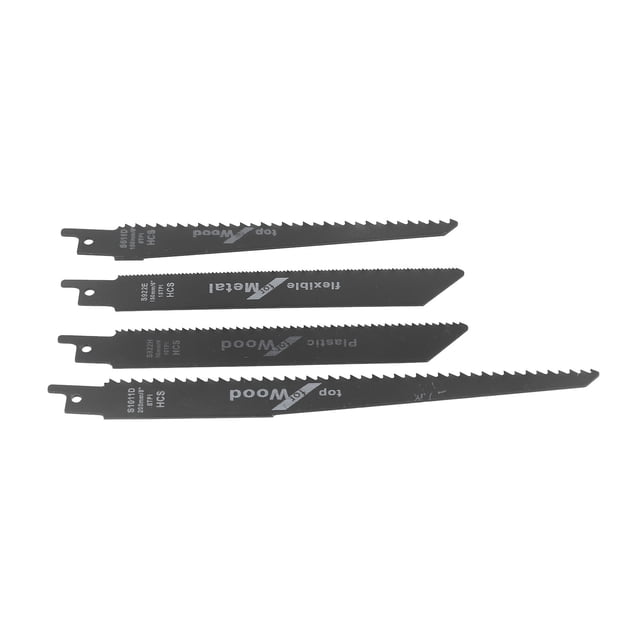 LYUMO 4Pcs Sabre Saw Blade Jigsaw Cutter Reciprocating Cutting Tool Set Kit For Wood Plastic Metal,Jigsaw Blade