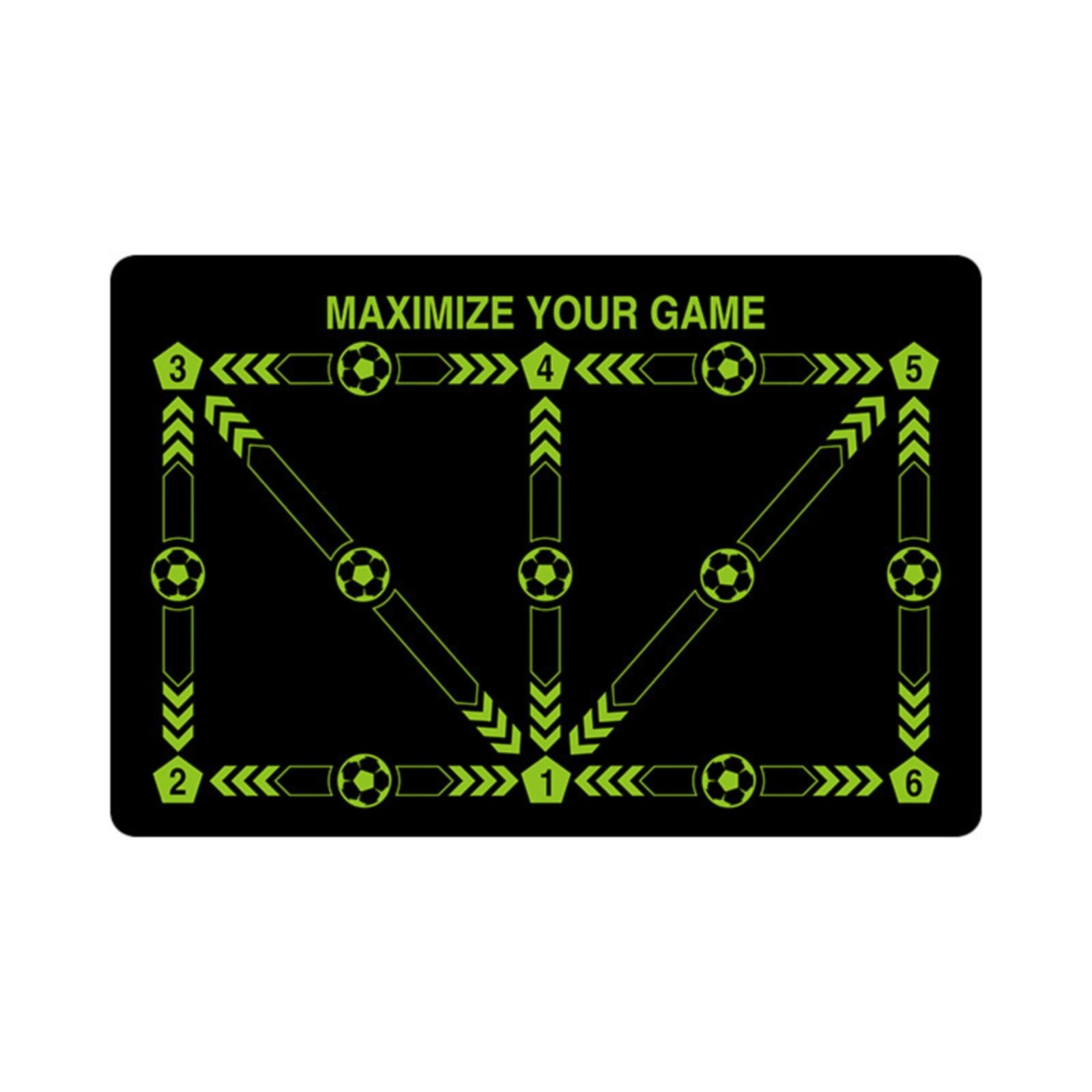 MOQIN Football Footstep Training Mat Soccer Training Mat Agility Footstep Training Mat Soccer Mat for All Levels Non Slip Silent Equipment for All Ages Strength and Coordination