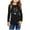 Black, variant on Long Sleeve Toddler Shirts Girls Crew Neck Casual Cute Tops 3-4t