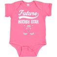 thumbnail image 3 of Inktastic Hockey Star Future Boys or Girls Baby Bodysuit, 3 of 5