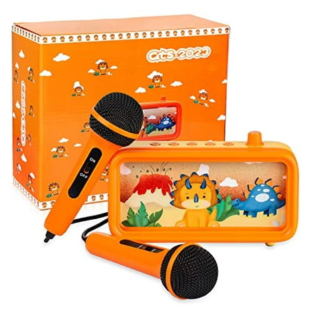 Machine de karaoké pour enfants pour garçons filles Bluetooth Haut-parleur  de karaoké pour tout-petit