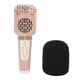 thumbnail image 3 of Micrófono inalámbrico L818, micrófono Bluetooth con altavoz potente para coche, fiestas, PC y todos los smartphones, color rosa, 3 of 14