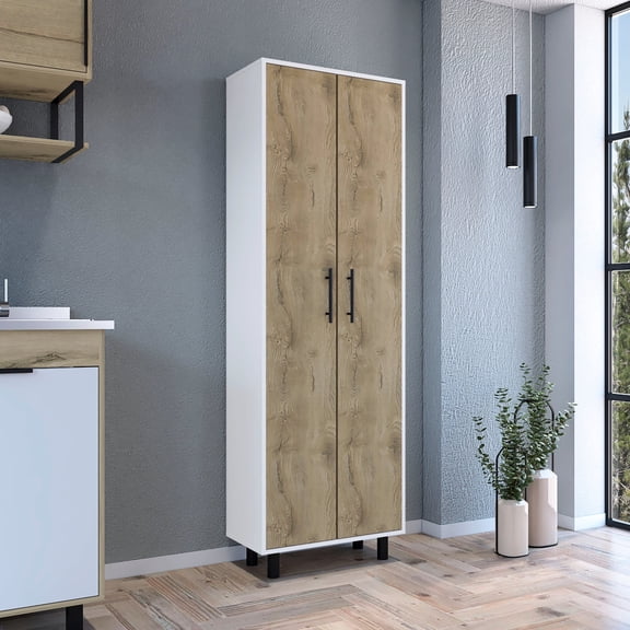 Pantry Cabinet with Five Shelves | Keeps Kitchen Items in Order