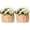 Large *2, variant on Scalloped Hanging Storage Basket, Water Hyacinth Woven Wall Organizer for Front Door Decor, Hangable Storage for Flowers, Planter, Mail, Wicker Basket for Garden Organization - Large