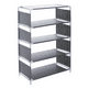 thumbnail image 1 of Zapatera 5 Niveles Compartimientos Metal Gris Claro Malubero Zapatera Organizador, 1 of 3
