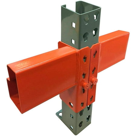 Global Industrial 96 Inch Pallet Rack Beam, Slotted 5960 lbs cap (2Pcs)