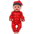 thumbnail image 5 of AmaMary Baby Doll Clothes 18 Inch Reborn Doll Clothing Accessories Jumpsuit with Hat Shower Game Gift, 5 of 6