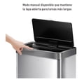 thumbnail image 5 of EKO Bote de basura Inteligente Mirage X 80 L con Sensor Automatico para cocina baño oficina Acero inoxidable, 5 of 5