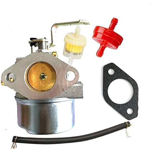 Generator Carburetor Compatible with Maxa 5000 ER Plus and PM0525202 10HP Units, Replacement Carb with Fuel Filter for Home Backup Power