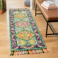 thumbnail image 3 of SAFAVIEH Aspen Emely Colorful Floral Wool Area Rug, Light Green/Black, 9' x 12', 3 of 10