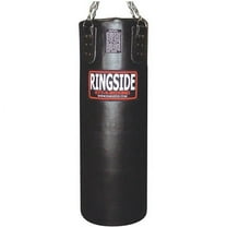 Ringside Soft Filled Leather 65 lb. Heavy Bag Black