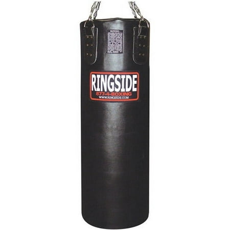 Ringside Soft Filled Leather 65 lb. Heavy Bag Black