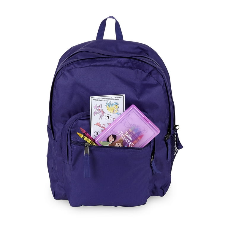 Crayola Princess Travel Pack with 6 Crayons and 40 Activity Sheets