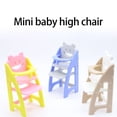 thumbnail image 6 of Realistic Plastic Dollhouses Baby High Chair 1/12 Scale Miniature Furniture Safe Childrens Gift, 6 of 8