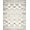 Ivory Grey, Pattern 19, variant on ODIKA Extra Large Abstract Neutral Interlocking Brushstroke Motifs for Home Office, Gaming Room, Under Desk, Non-Slip Chair-Friendly