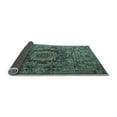 thumbnail image 2 of Ahgly Company Indoor Rectangle Animal Light Blue Traditional Area Rugs, 3' x 5', 2 of 4
