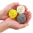 thumbnail image 2 of Rattan Ball, 48PCS 2 Inch Decorative Balls Orbs Vase Bowl Fillers, 2 of 7