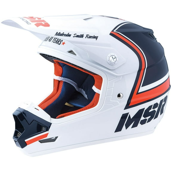 MSR MAV 3 Legend 71 Helmet White/Navy/Orange XS 359578