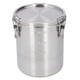 thumbnail image 2 of Contenedor De Almacenamiento De Alimentos Para Mascotas De Acero Inoxidable, Recipiente Hermético Con Hebillas A Prueba De Fugas, Recipientes Grandes De Metal Para Almacenamiento, 2 of 7