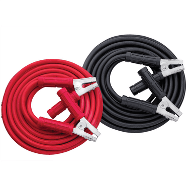 Clore Automotive 401252 25 ft. Heavy Duty 1 Gauge Booster Cables
