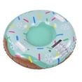 thumbnail image 3 of Inflatable Sled, Handle Design Snow Tube 450lb Bearing Fast Ski Coating Single  for Festival, 3 of 8