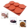 thumbnail image 7 of 6 Cavity Large Cake Mould Silicone Disc Resin Coaster Mould., 7 of 7