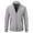 C-Grey231, variant on DHFJKG Mens Zip Up Sweaters Cardigan Jacket Solid Color Long Sleeve Stand Collar Knitwear Business Casual Dress Sweater Coat With Zipper Pockets Winter Comfort Outerwear