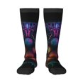 thumbnail image 1 of Balery Futuristic Cat Warrior Calcetines novedosos Calcetines deportivos Calcetines hasta la rodilla Calcetines de algodón Calcetines originales y geniales, 1 of 6