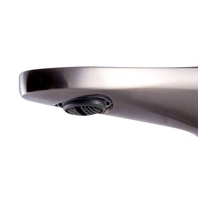 ALFI marca AB1770-BN níquel cepillado moderno grifo de baño de un solo orificio ALFI brand AB1770-BN