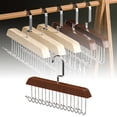 thumbnail image 1 of WIFKLSIIPG Functional Windproof Sock Clip Clothesline with 10 Clips Portable Folding Sock Rack Underwear Clothesline Rack Balcony Travel Versatile Clothes Clip, 1 of 5