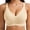 Beige, variant on Jelly Bras for Women, Full Coverage Seamless Lace Wireless Bra, W-Shape Push Up Support & Back Smoothing, M-2XL