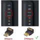 thumbnail image 5 of Adaptador HDMI de ángulo recto de 90 grados y 270 grados, conector HDMI 2.0 macho a hembra para 4k y 3d, TV/portátil/roku Stick montado en la pared, 2 piezas (1 par), 5 of 5