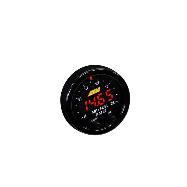 Controlador de sensores AEM 30-0334 Medidor Ugo de banda ancha serie X