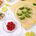 thumbnail image 4 of Milisten Glass Bowl and Plate Set Transparent Dessert Vegetable Salad Bowl Fruit Plate Kitchen Dinnerware Set, 4 of 6
