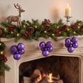 thumbnail image 5 of 24pcs Mini Christmas Balls Ornaments, Christmas Ball Set, Shatterproof Christmas Hanging Balls for Xmas Tree, Holiday, Wedding, Mardi Gras Party, 5 of 7
