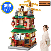 Zogymoz 399 Pcs STEM Building Toys Sets, Japanese Blocks Toy Set Gift for Kids 6-15 Year old