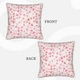 thumbnail image 3 of Bingfone Cute Hand Drawn Hearts Linen Throw Pillow Covers Cushion Case Pocket Button Vintage Farmhouse Pillowcase-16"x16", 3 of 9