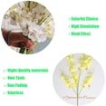 thumbnail image 3 of Artificial Golden Shower Orchid 10pcs 39 Inch Long Stem Dancing Lady Orchid Silk Oncidium for Home Décor Centerpiece Tall Vase DIY Wedding Bouquet(Yellow), 3 of 4