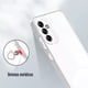 thumbnail image 2 of Funda Para  Samsung A24 Kiosla Hybrid Clear Case Premium Uso Rudo Tpu Transparente Kiosla Hybrid Clear, 2 of 4