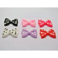 thumbnail image 4 of U8MO 20 Mixed Color Cabochons Bowknot Bow Tie Flatback Resin 27X20mm, 4 of 5