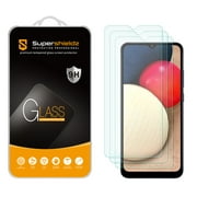 [3-Pack] Supershieldz for Samsung Galaxy A02S Tempered Glass Screen Protector, Anti-Scratch, Anti-Fingerprint, Bubble Free
