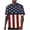 Tops-122Dark Blue, variant on Gamivast 4Th of July Patriotic T-Shirts for Men USA American Flag Short Sleeve Crewneck Stars And Stripes Vintage Print Casual Loose Fit Summer Tops Father's Day Gifts for Father