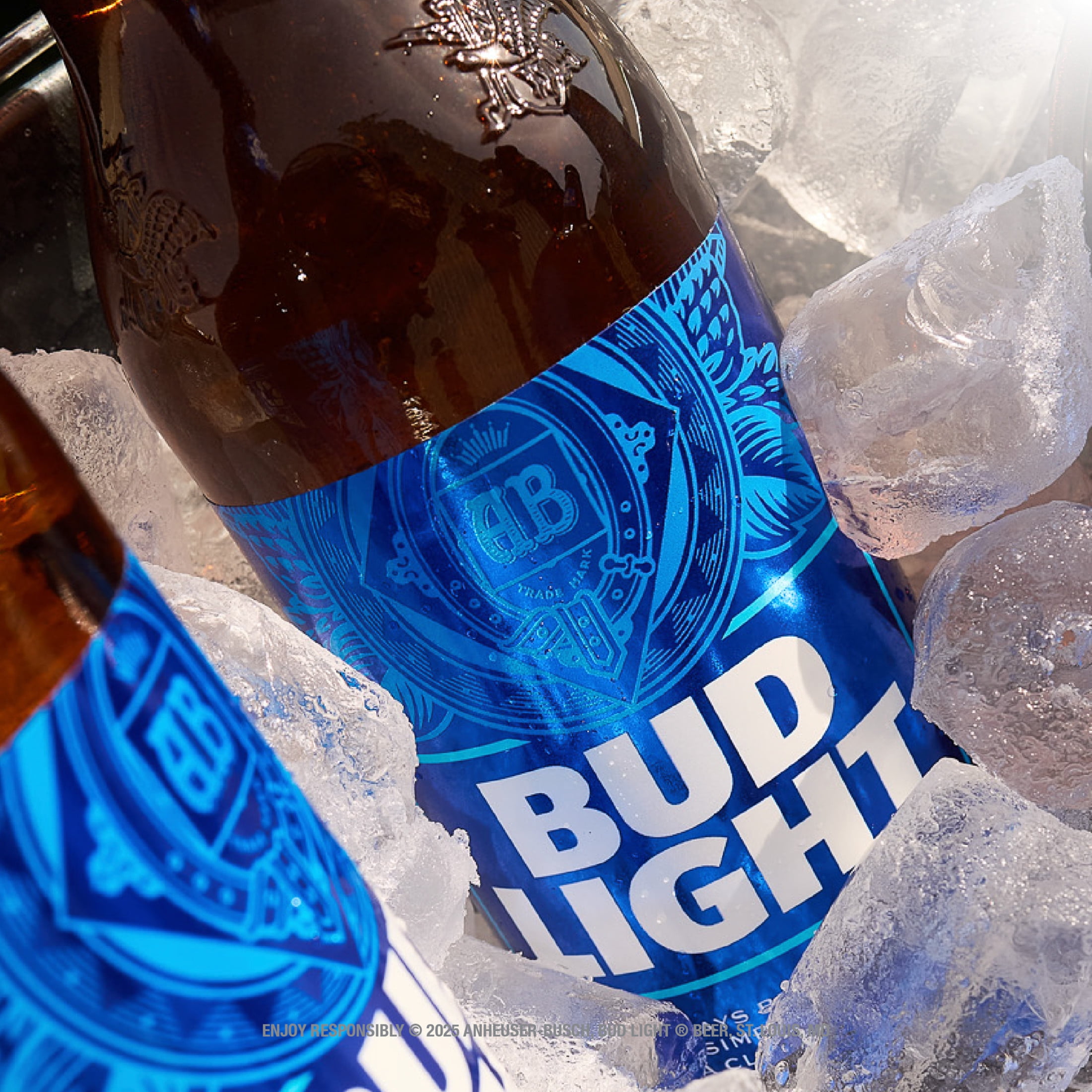 Bud Light - Brandclub - Bud Light American Light Lager Beer 12 Pack 12 fl  oz Glass Bottles 4.2% ABV, image size:2200x2200