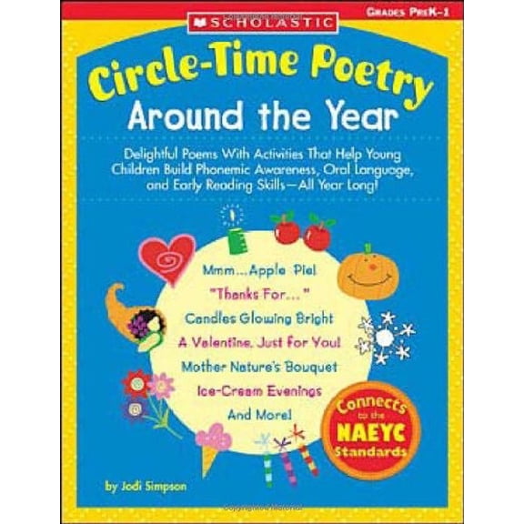 Pre-Owned Circle-time Poetry Around The Year: Delightful Poems With Activities That Help Young Children Build Phonemic Awareness, Oral Language, And Early Reading Skills-all Year Long! Paperback