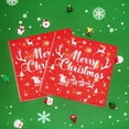 thumbnail image 4 of 160 PCS Christmas Paper Plates and Napkins Sets, Tree Plates and Napkins for Christmas Party Dinner, Xmas Winter Decorations, 4 of 6