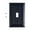 Black 3, variant on Electrical Receptacle Wall Plate Wall Panel Light Switches Socket Covers Power Outlet Face Plate Faceplates Covers