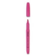 thumbnail image 4 of (5 pack) Universal Pocket Clip Highlighter, Chisel Tip, Fluorescent Pink Ink, Dozen -UNV08855, 4 of 4