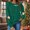 Army Green, variant on GaThRRgYP Oversized Hoodie with Long Sleeves,Ladies' Christmas Printed Fashionable Loose Casual Long Sleeved Top Regular Sleeve Sweatshirt Army Green S